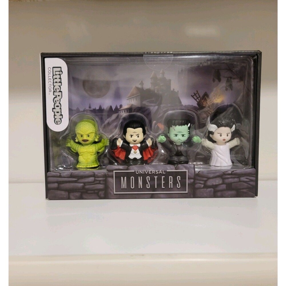 Little People Universal Monsters 4-Piece Collector Action Figure Set